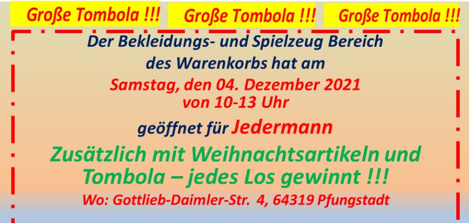 Sonderverkauf im Warenkorb