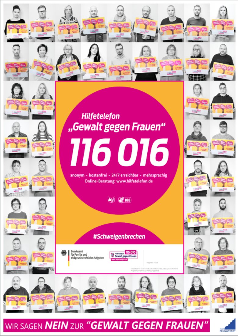 Hilfetelefon gegen Gewalt an Frauen