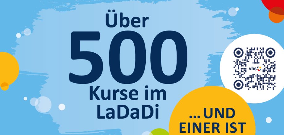 Plakat Volkshochschule Angebote