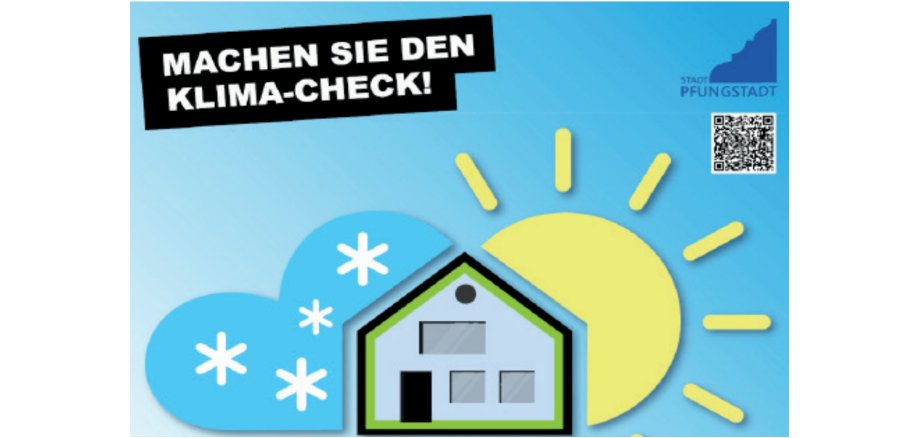 Plakat Machen Sie den Klima-Check