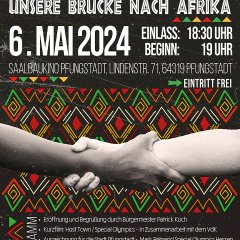 Pfungstadt - Namibia: Unsere Brücke nach Afrika Veranstaltungs-Plakat