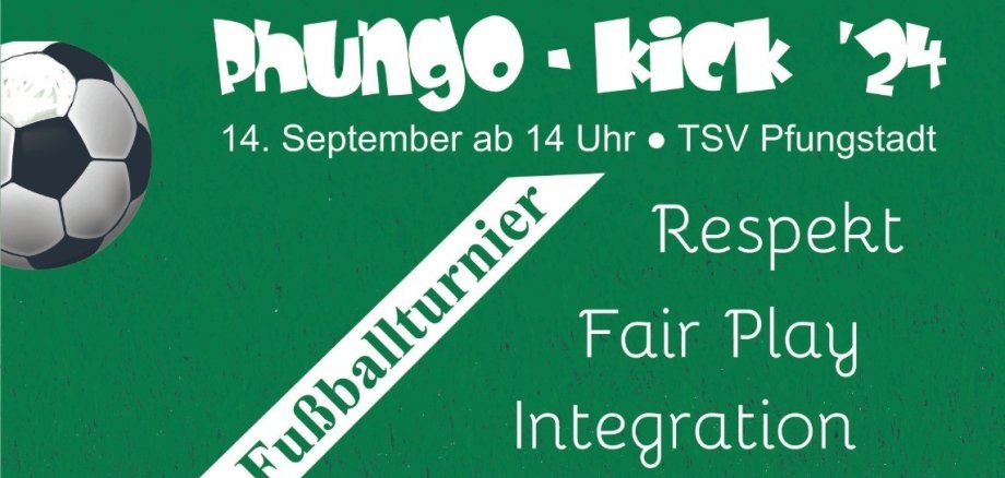 Phungo Kick ´24 Veranstaltungsplakat