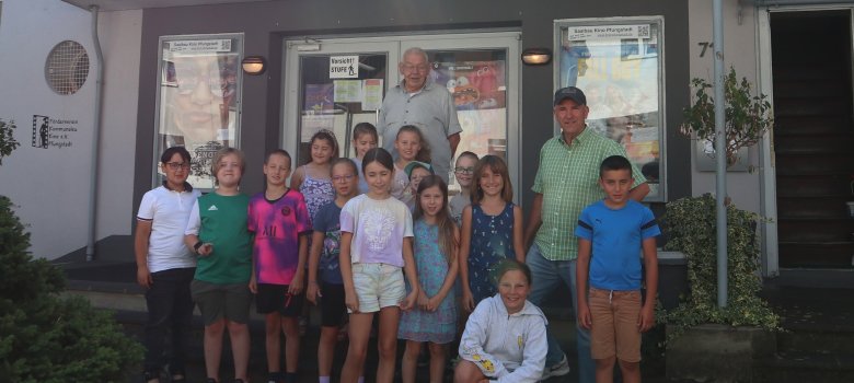Sommerferienaktionen unter dem Motto „Hinter die Kulissen schauen“ in Pfungstadt und Umgebung - 08. bis 12. Tag Kinder besuchen das Saalbau-Kino Pfungstadt