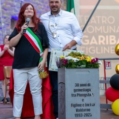 Bürgermeisterin in Italien und Bürgermeister Koch