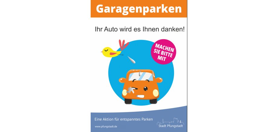 Plakat Kampagne Garagenparken