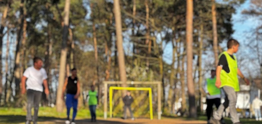 Fußballspiel