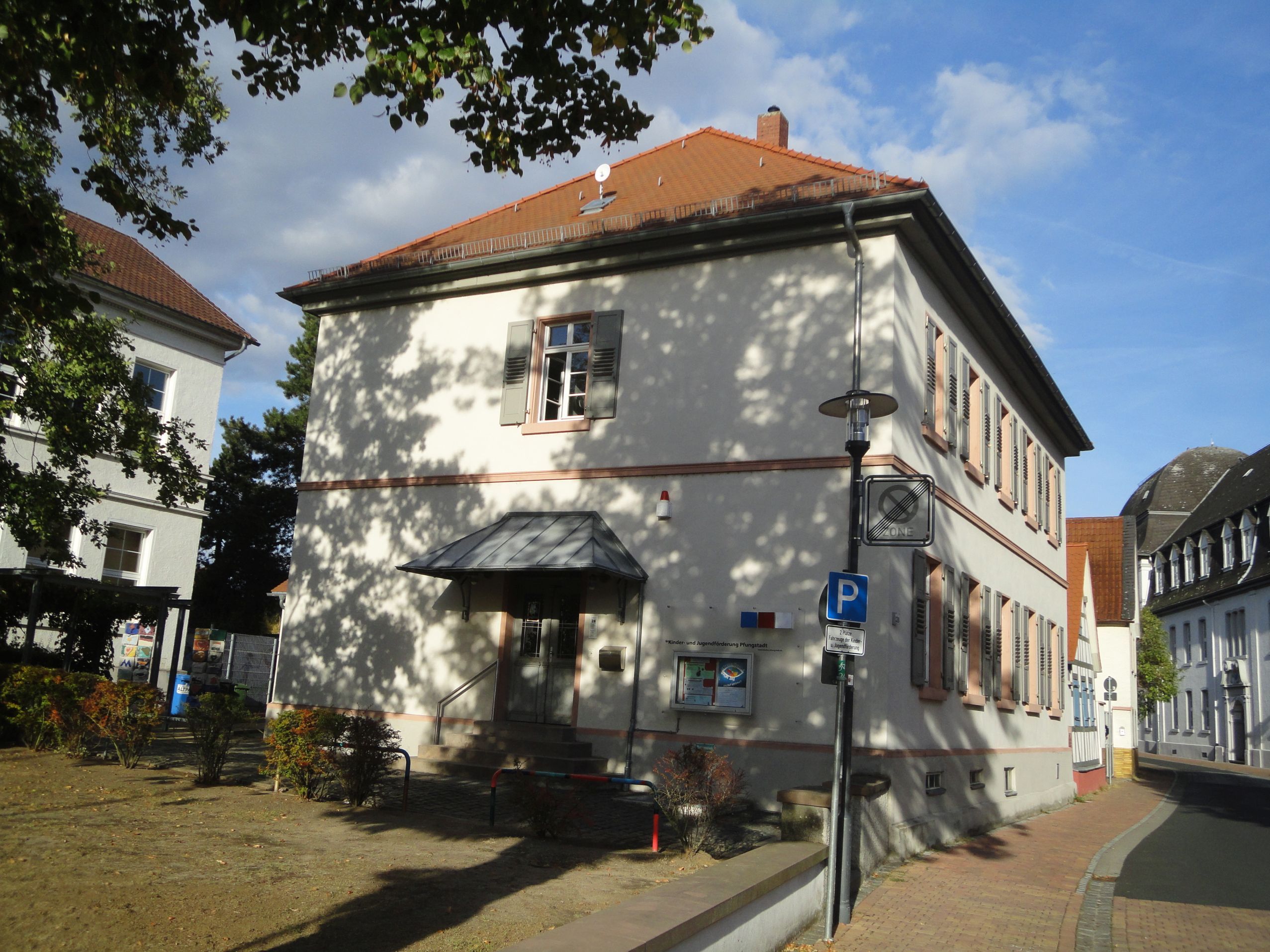 Gebäude der Kinder- und Jugendförderung Pfungstadt