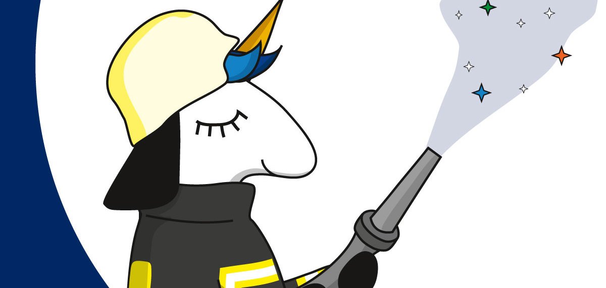 LADADI Einhorn Feuerwehr