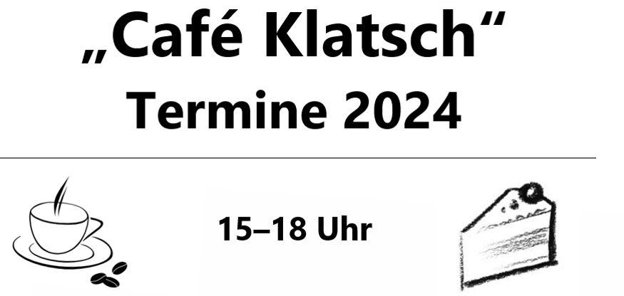 Cafe Klatsch Termine 2024