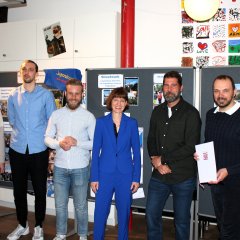 Fördermittelübergabe