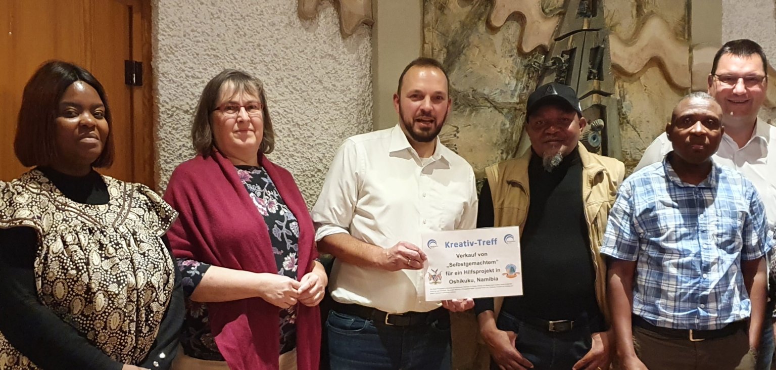 Benefizessen für evangelischen Kindergarten in Oshikuku | Stadt Pfungstadt