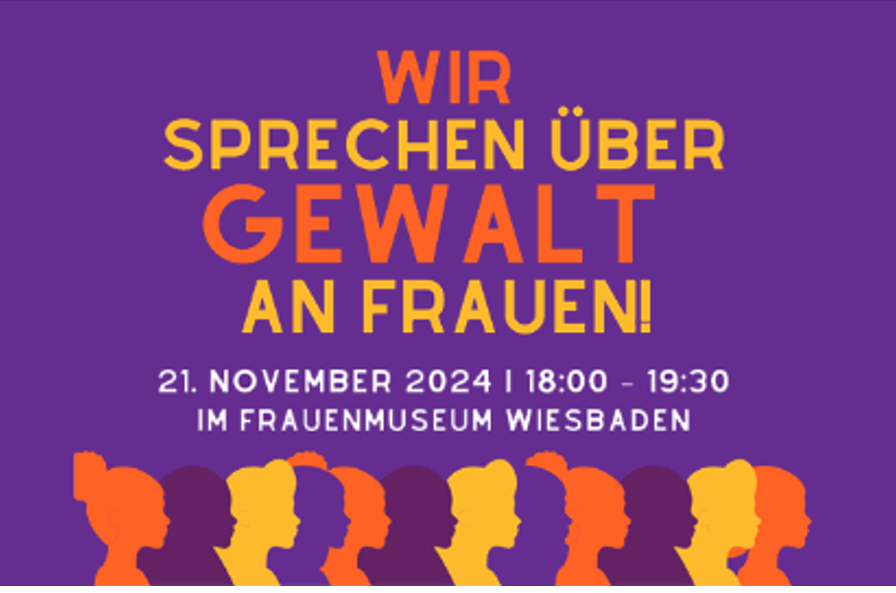 Logo "Wir sprechen über Gewalt an Frauen"