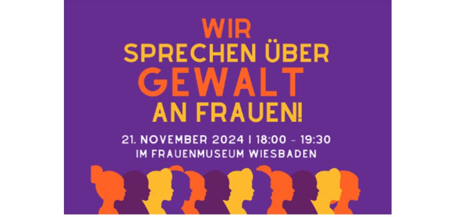 Logo "Wir sprechen über Gewalt an Frauen"