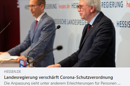 Landesregierung verschärft Corona-Schutzverordnung