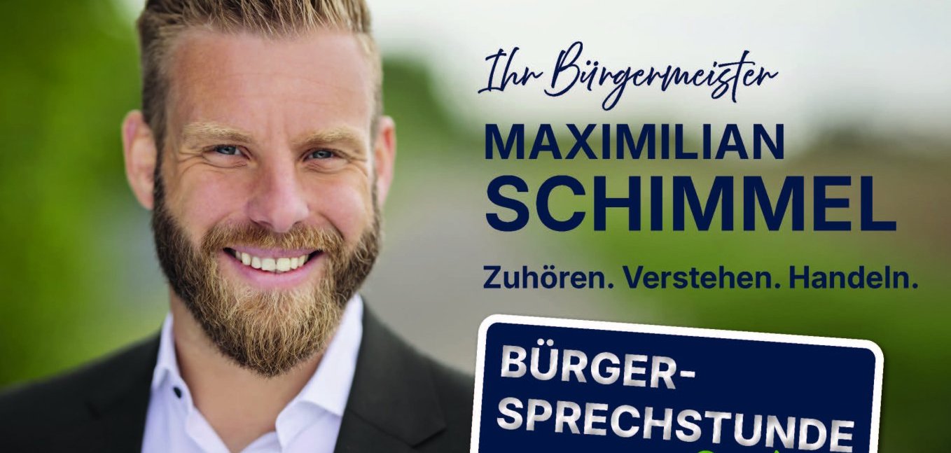 Flyer zur Bürgersprechstunde