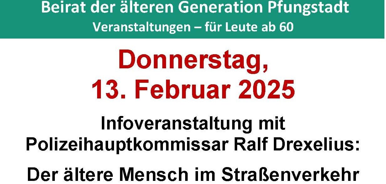 Veranstaltungsplakat