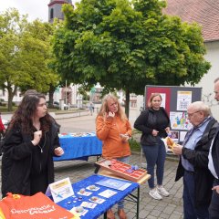 Eindrücke vom Eröffnungstag des ersten Pfungstädter Naschmarkts