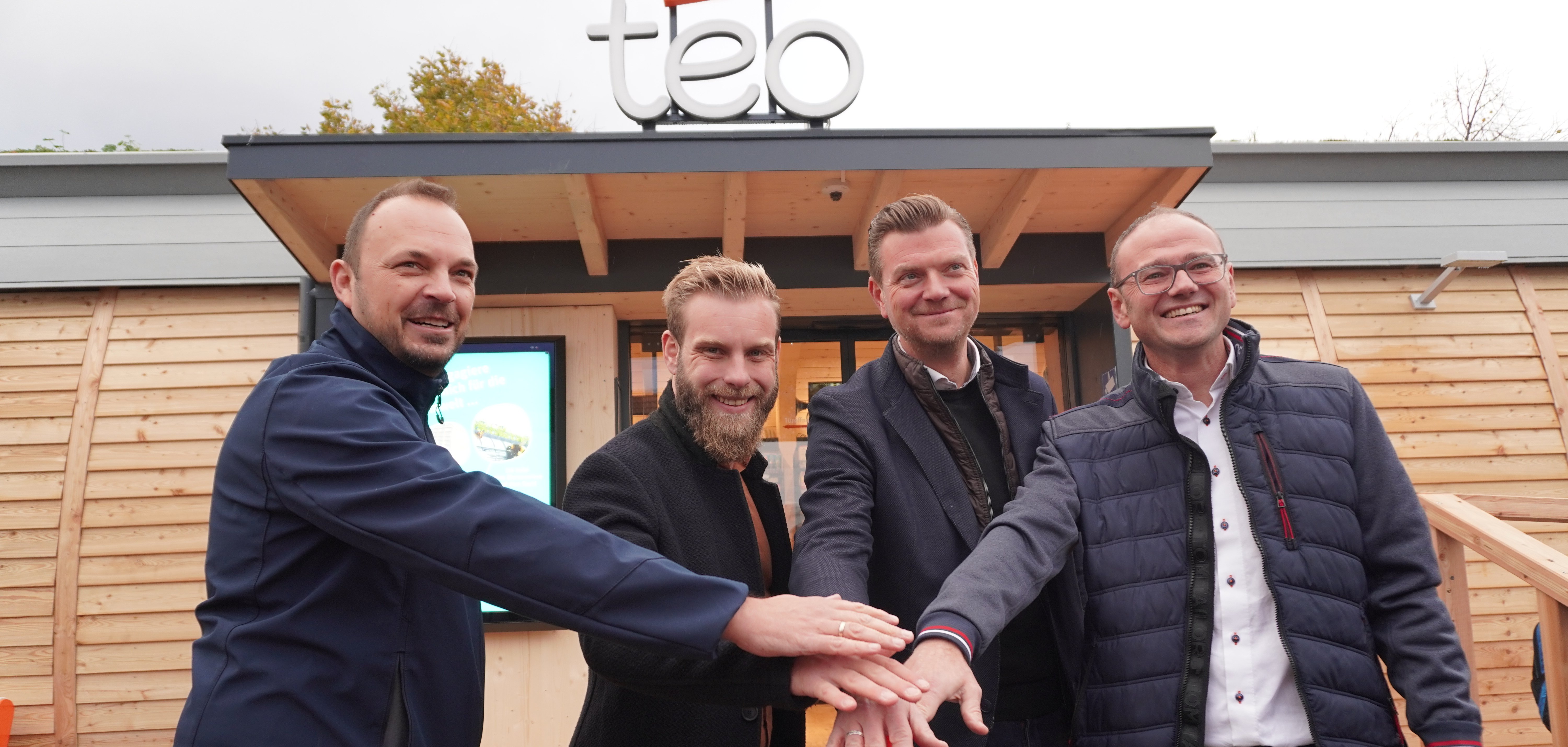 Eschollbrücken heißt tegut… teo feierlich willkommen Neueröffnung tegut... teo