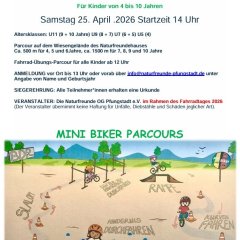 Fahrradtag 2026 am Moorhaus Plakat Mini-Biker