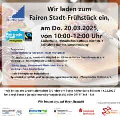 Einladung Faires Frühstück