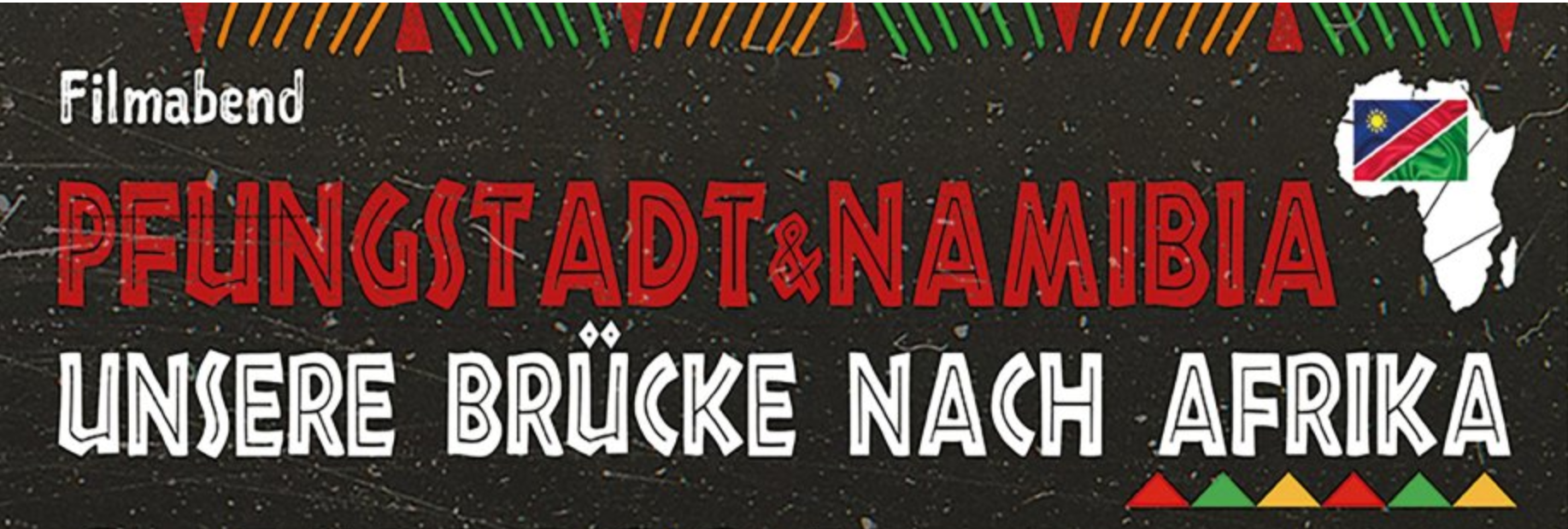 Brücke nach Namibia, Plakat