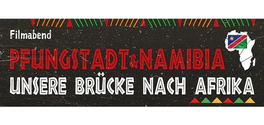 Brücke nach Namibia, Plakat