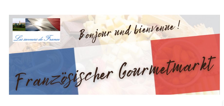 Französischer Gourmetmarkt