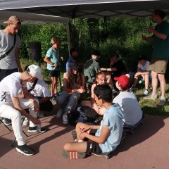 Grillen im Skatepark