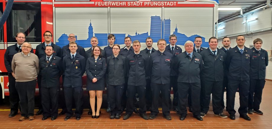 Gruppenfoto Feuerwehr Pfungstadt 