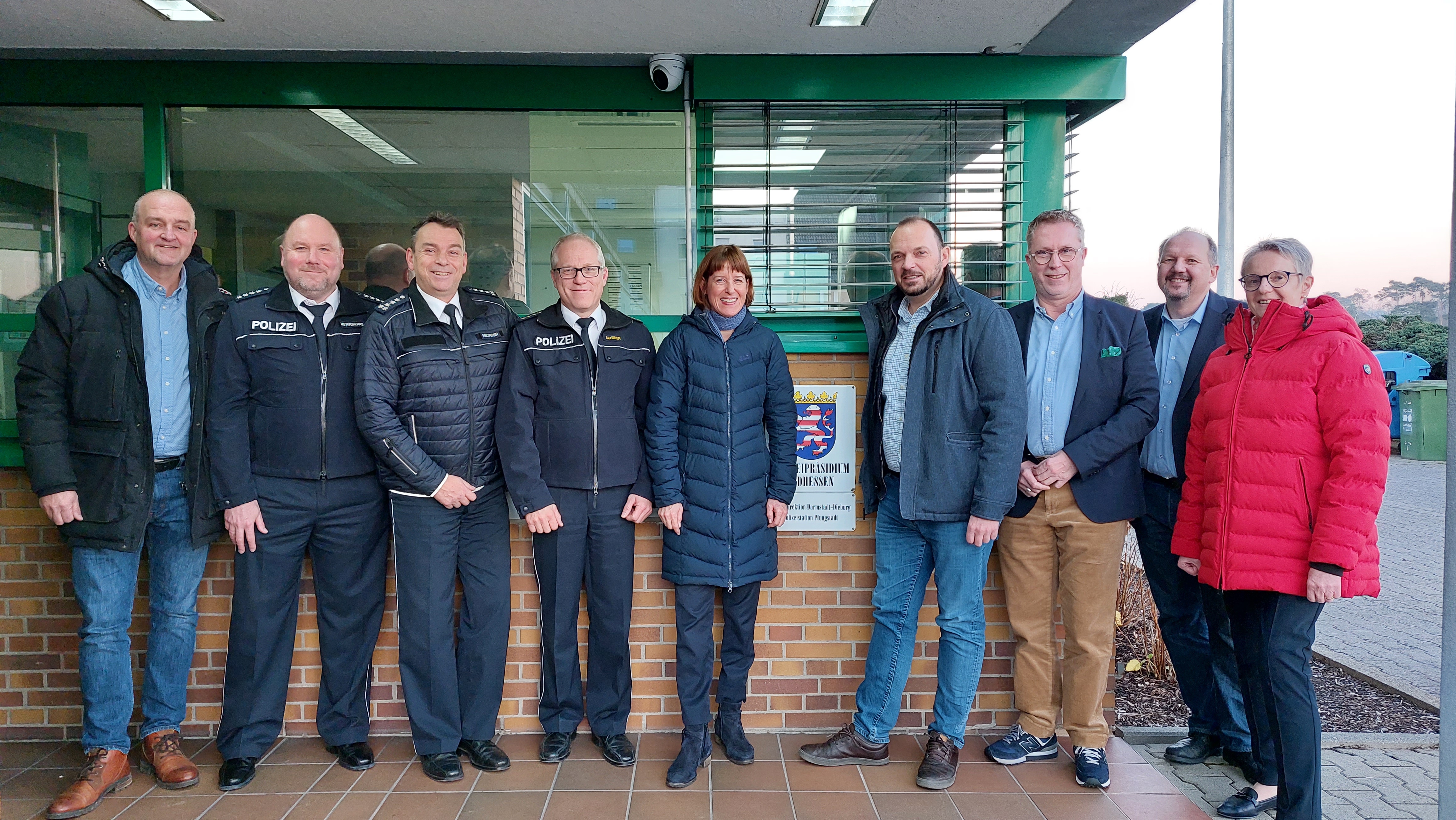 Besuch der Polizeistation