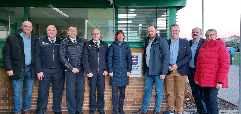 Besuch der Polizeistation