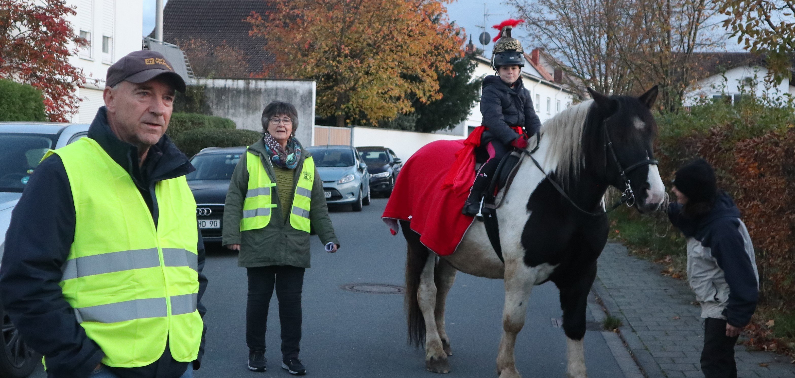 Kind auf Pferd, Sankt Martin