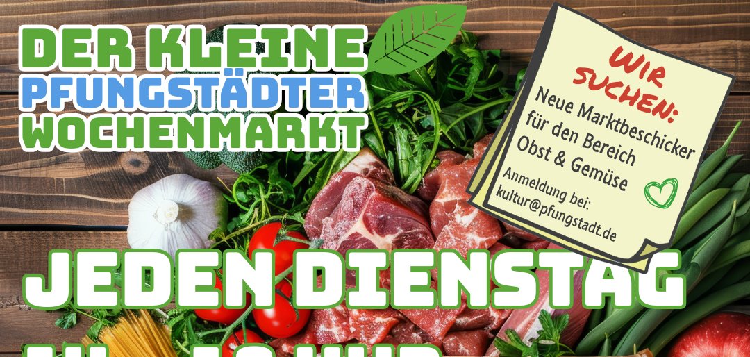 Flyer Kleiner Wochenmarkt