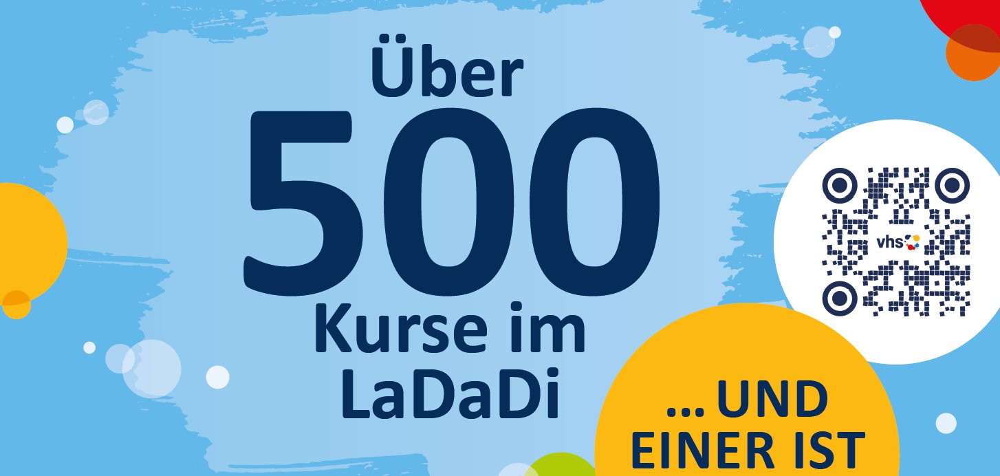 Plakat Volkshochschule Angebote