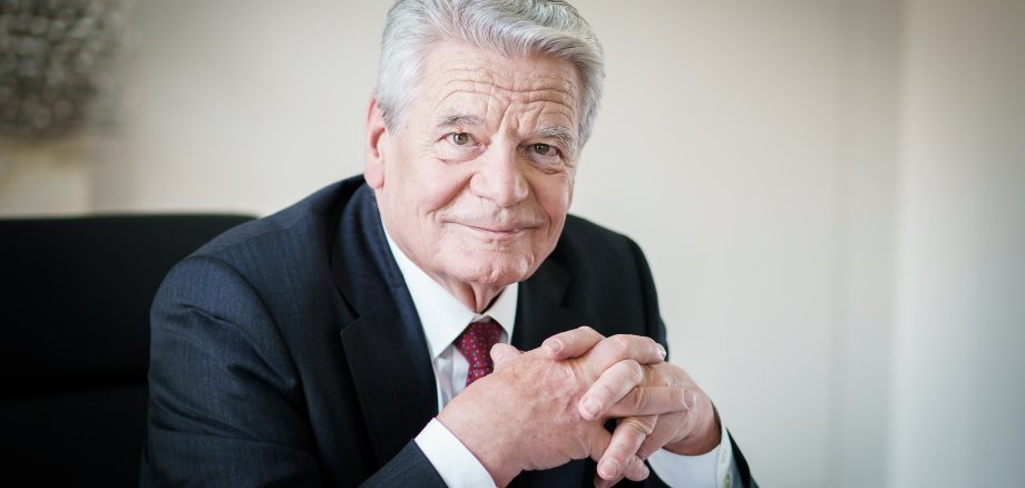 Fotorechte: Foto von Joachim Gauck ©J. Denzel / S. Kugler