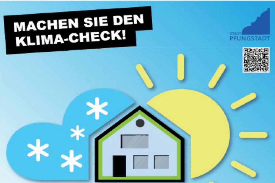 Plakat Machen Sie den Klima-Check