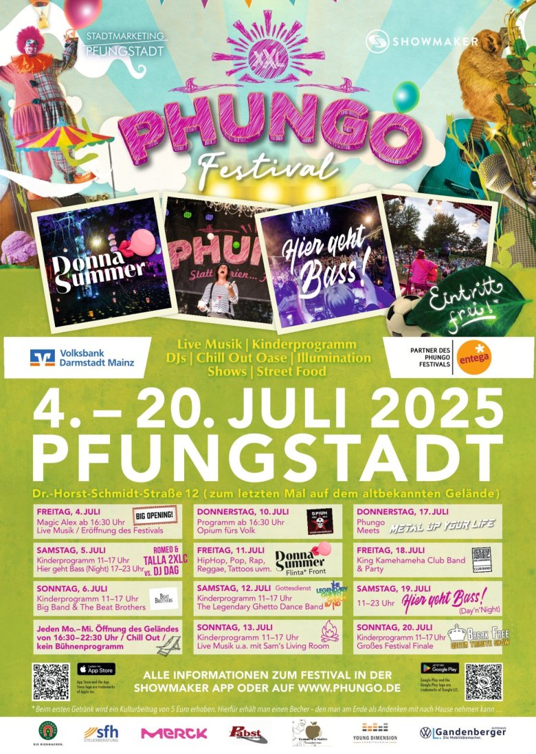 Phungo-Festival 2025 Festival-Plakat