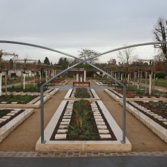 Besuch der neuen Grabanlage Friedhof Pfungstadt