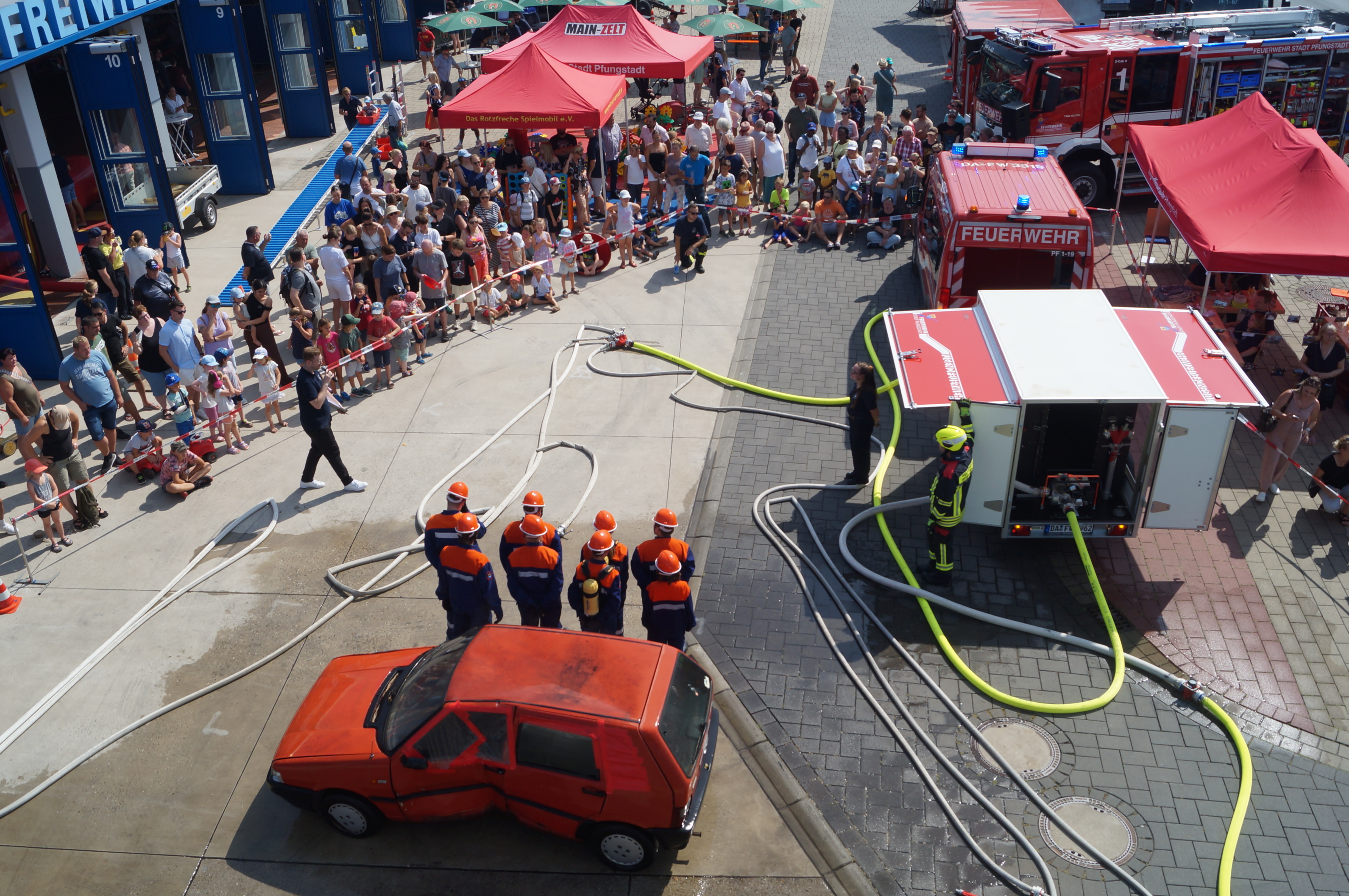 Schauübung Feuerwehr