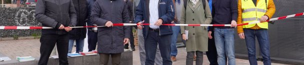 Offizielle Eröffnung der Fahrrad-Schließanlage am Bahnhof Pfungstadt 