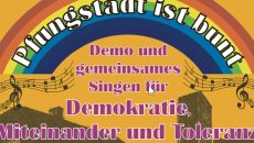 Plakat Pfungstadt ist bunt