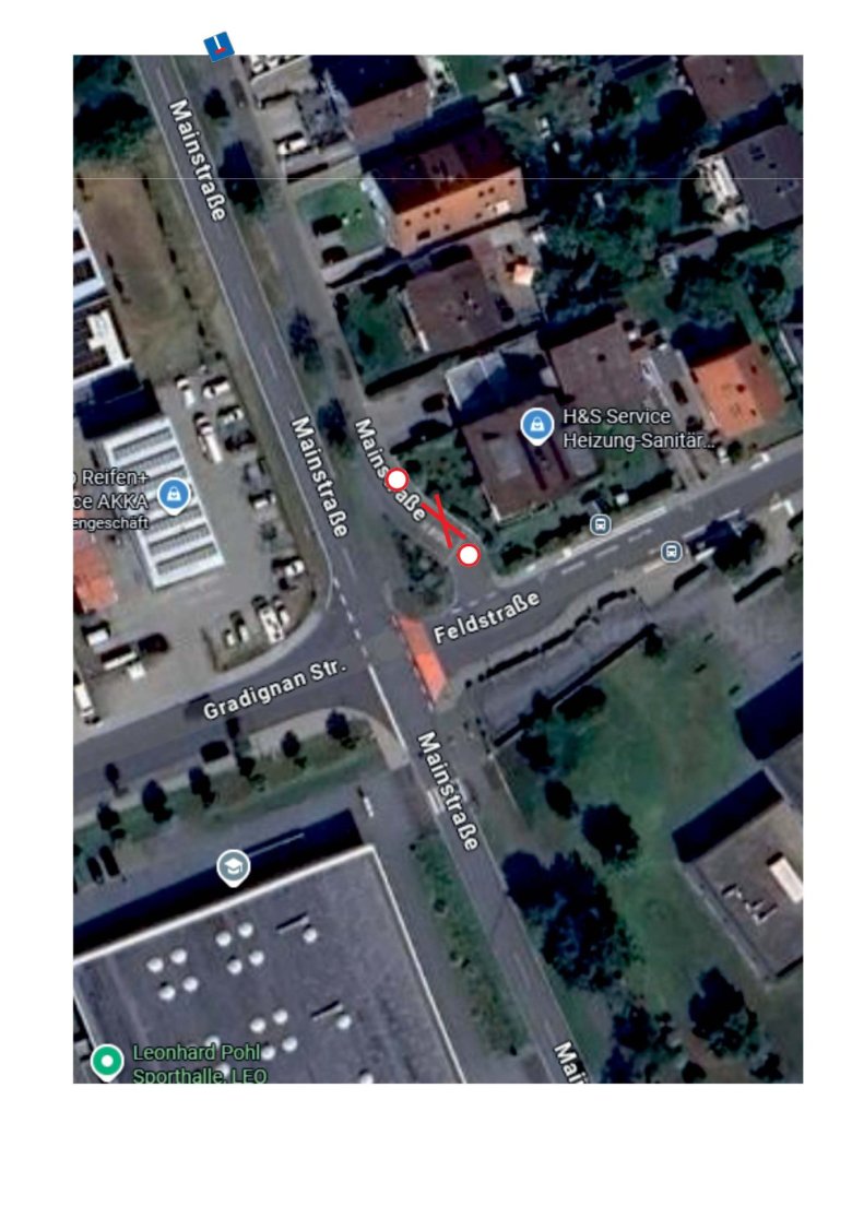 Verkehrszeichenkarte