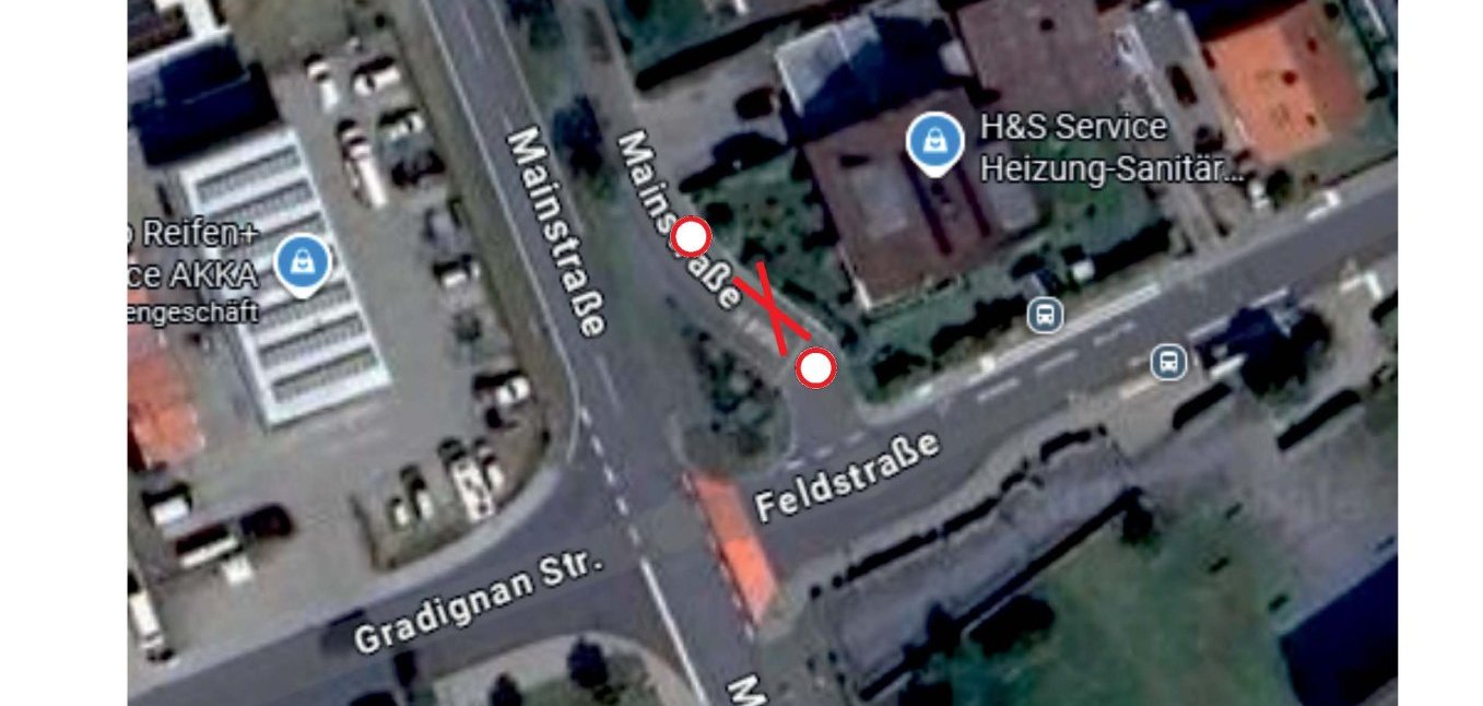 Verkehrszeichenkarte