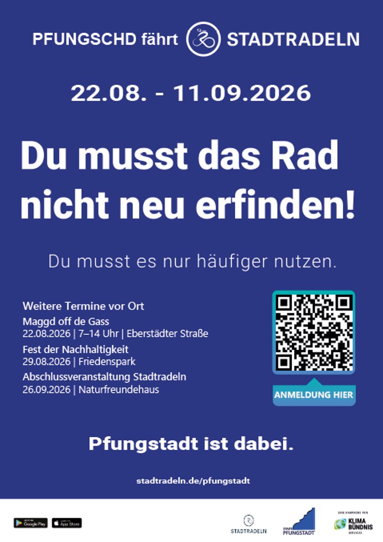 Stadtradeln 2026 Veranstaltungsplakat