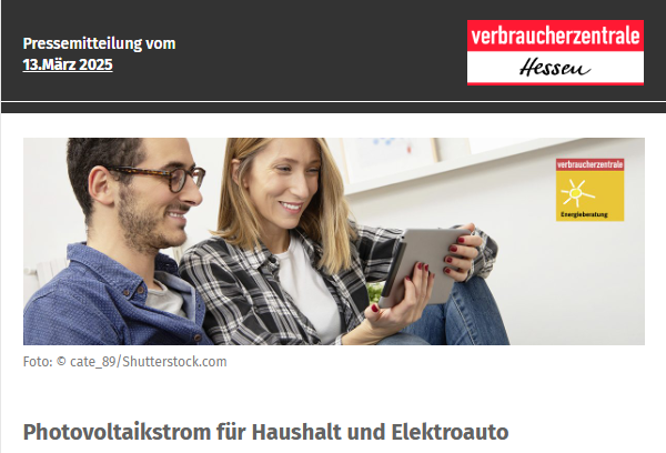 Veranstaltung der Verbraucherzentrale Hessen