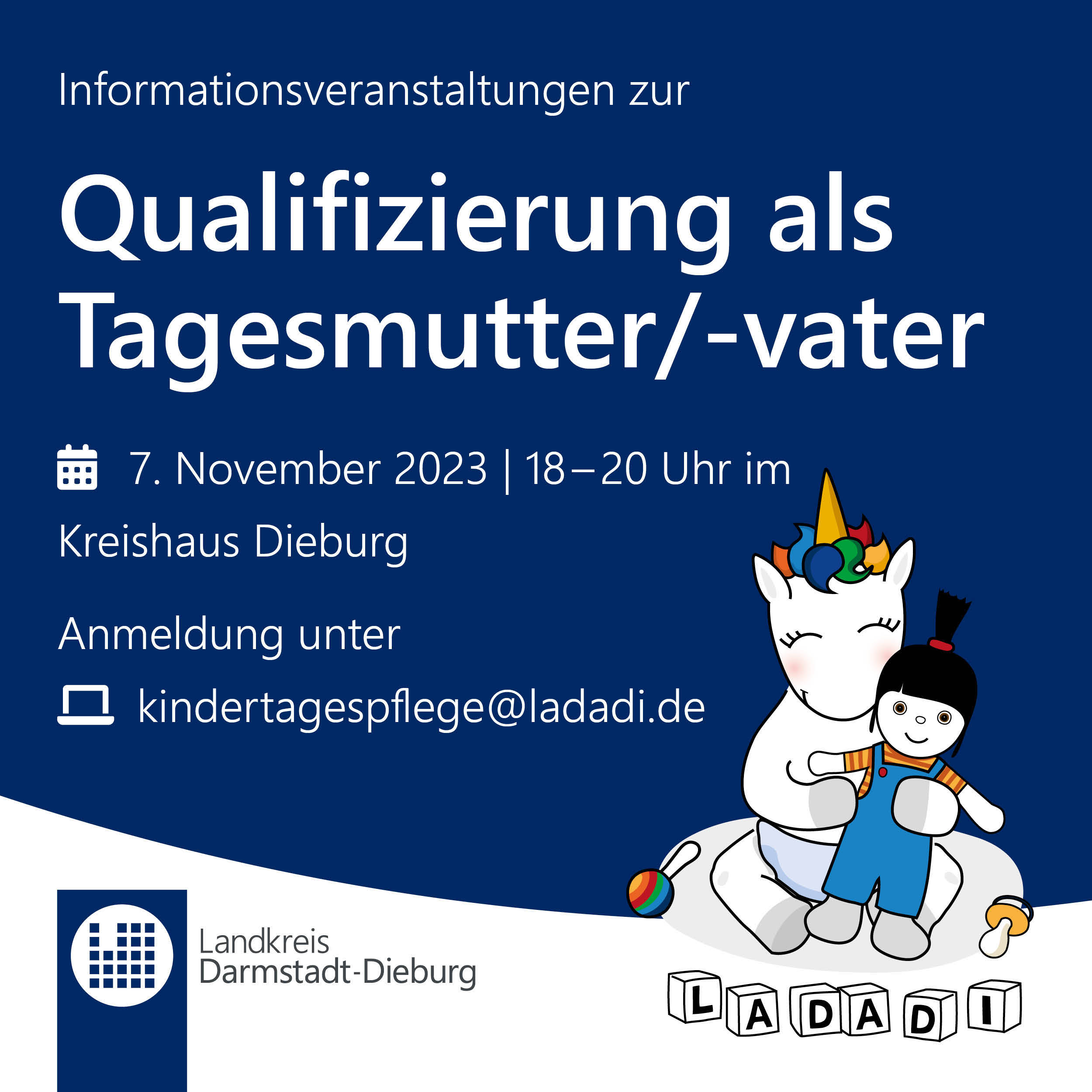 Tagesmütter und -väter gesucht