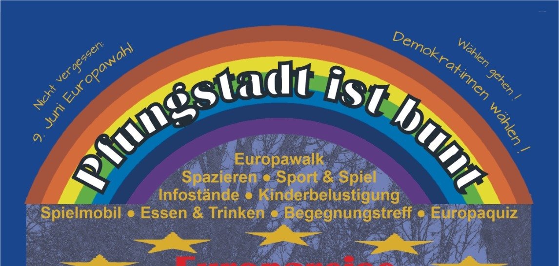 Plakat Reise durch Europa