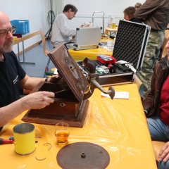 Arbeiten im Repair-Café