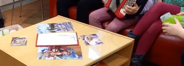 Rhythmus im Mädchen*treff Pfungstadt