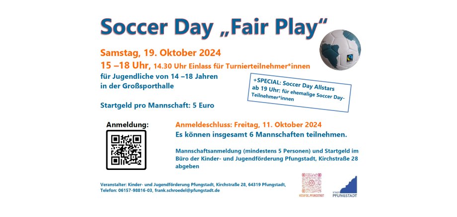 Plakat Soccer Day